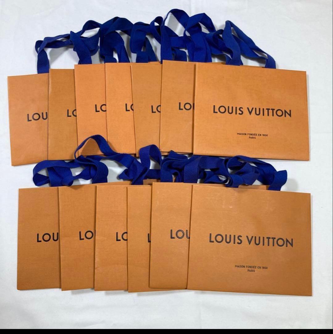 美品 ルイヴィトン ショッパー 紙袋 小サイズ41枚 中サイズ14枚 計55