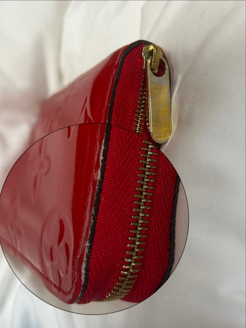 Louis Vuitton 赤 ケース　M90202