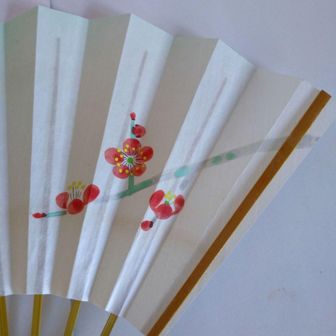 表千家 而妙斎筆 寿扇 「鶯語吟」