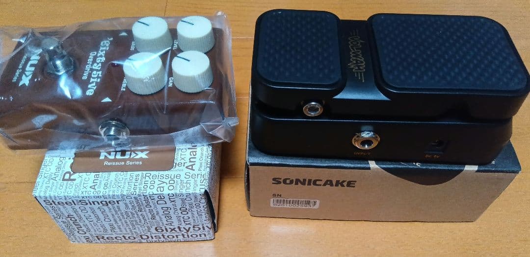 NUX sixtyFive Overdrive SONICAKE Volwah ワウ＆ボリューム SONICAKE
