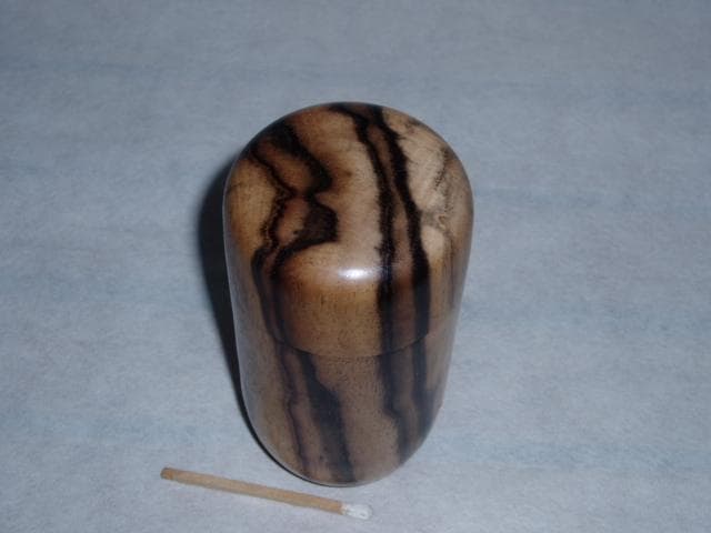 黒柿「長棗no-20」磨き仕上げ