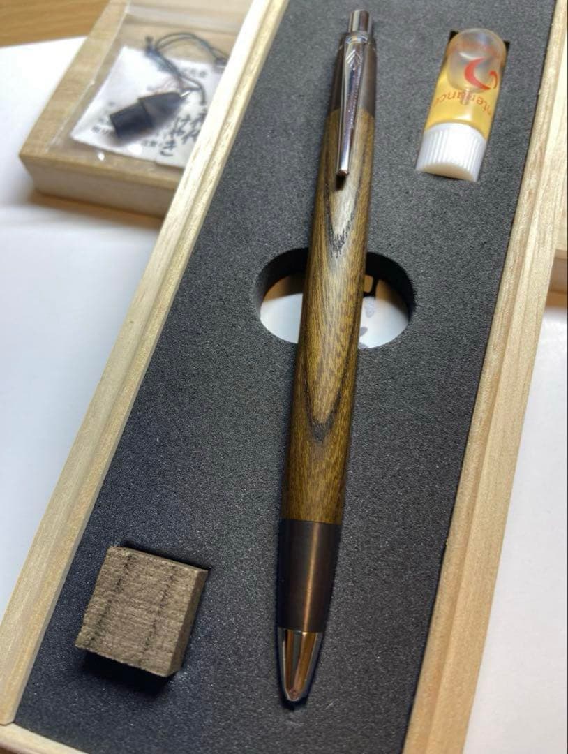 r*y様 野原工芸 新型 神代欅 ジンダイケヤキ シャープペンシル 斑紋孔雀色 r*y様 野原工芸 新型 神代欅 ジンダイケヤキ シャープペンシル 斑紋