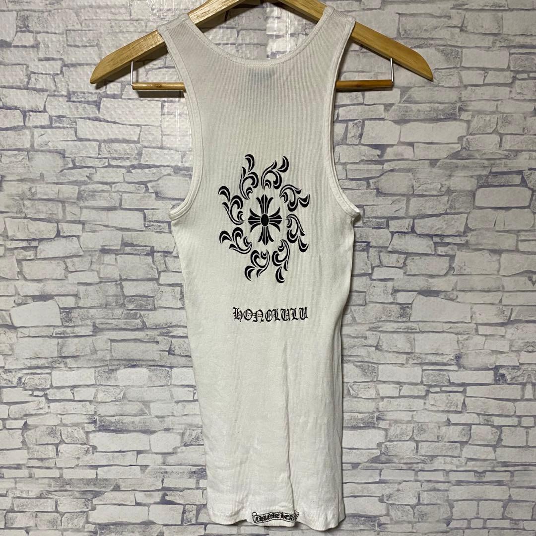 ハワイ限定 CHROME HEARTS クロムハーツ タンクトップ ホノルル S
