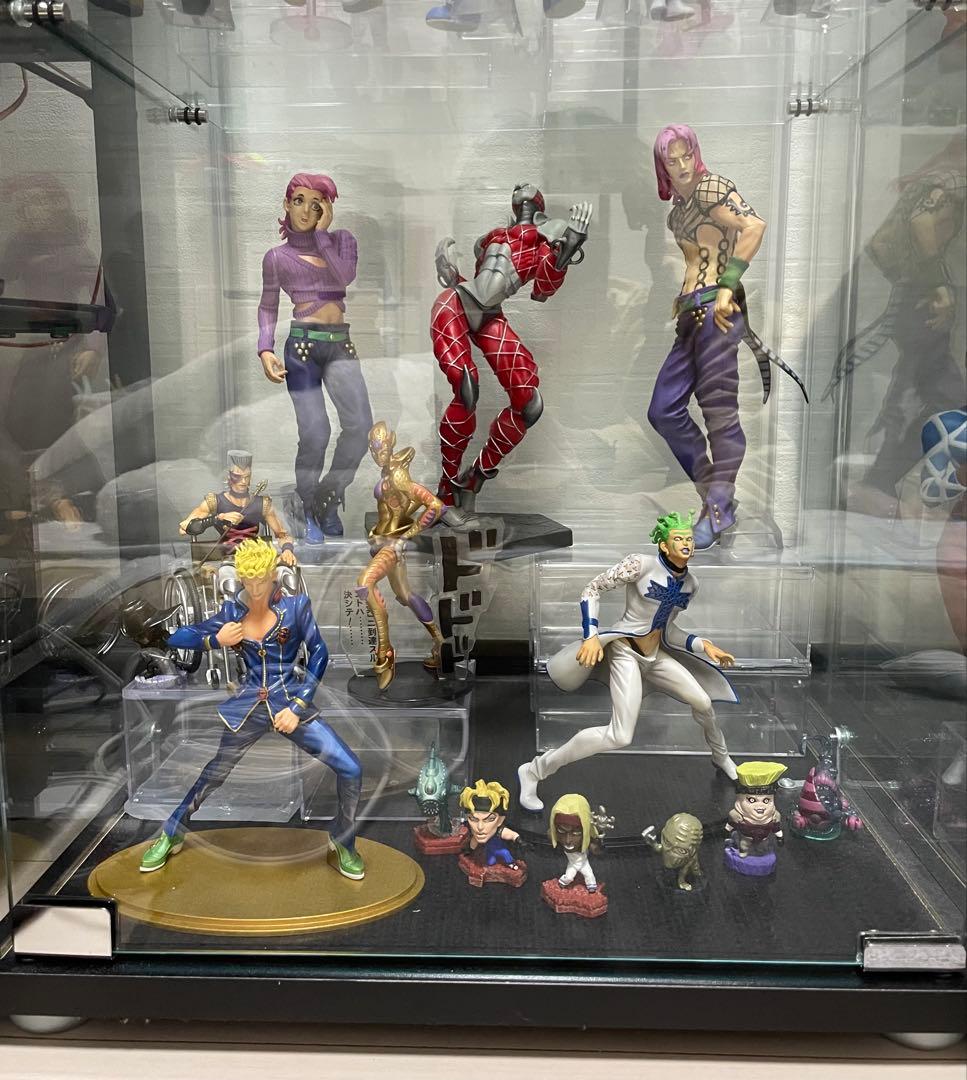 ジョジョ5部　一番くじ　超像可動　キャラヒーローズ スタチューレジェンドセット