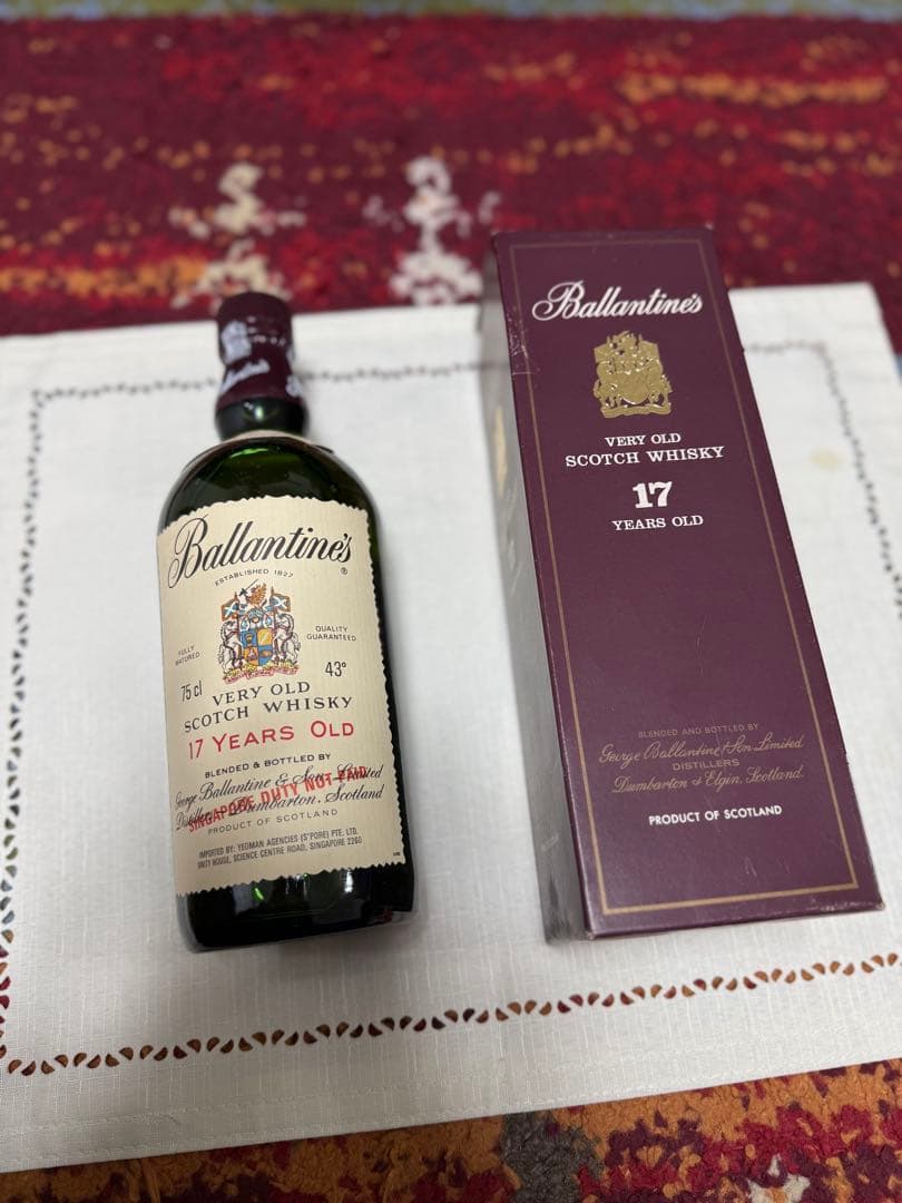 未開栓 バランタイン 17年 ベリーオールド - メルカリ