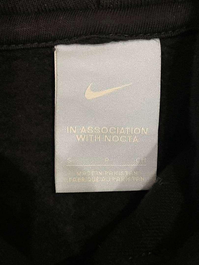 NIKE NOCTA Sセットアップ　パーカー×パンツ　ブラック × イエロー