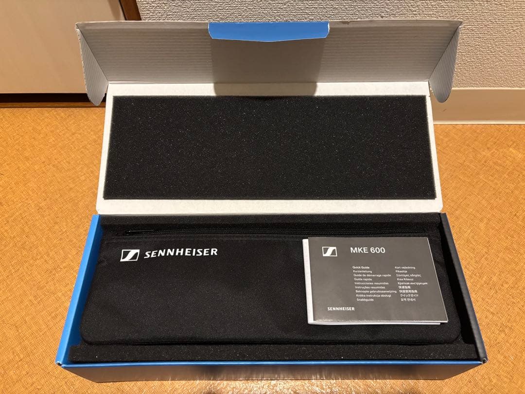 【美品】 SENNHEISER MKE600ショットガンマイク
