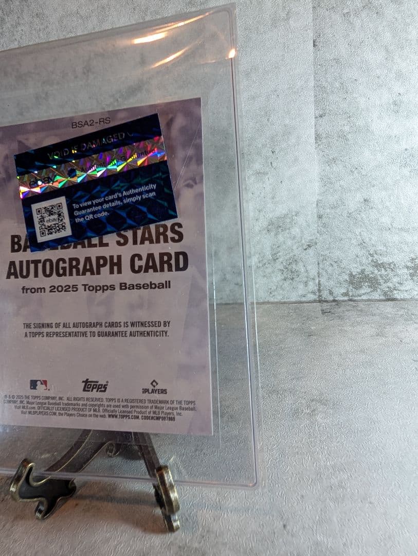 150枚限定】佐々木朗希 直筆サイン 2025 Topps RC ドジャース - メルカリ
