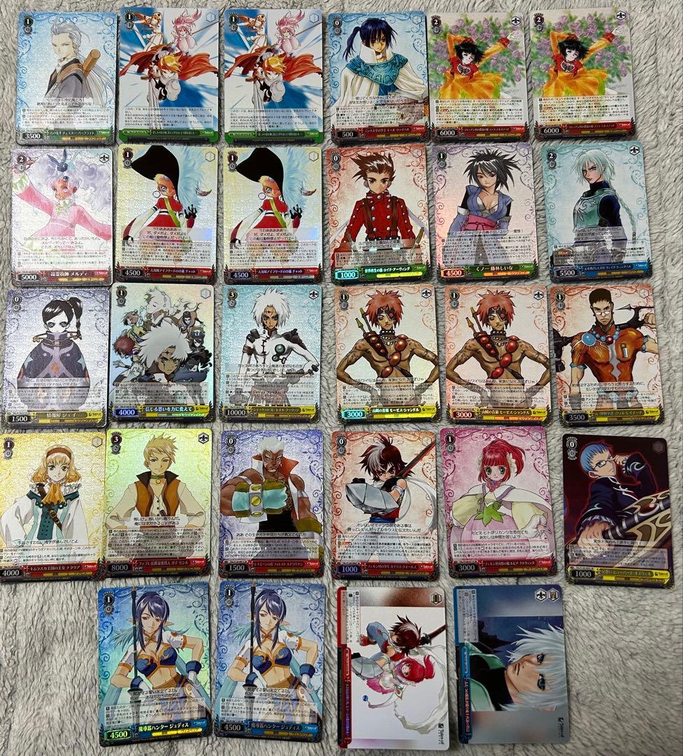 ヴァイスシュヴァルツ テイルズ SR RRR まとめ売り - メルカリ