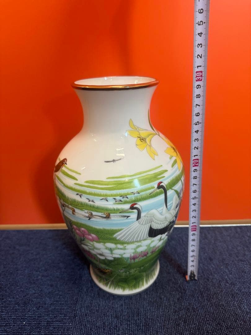 1631 原画　釧路湿原　花瓶