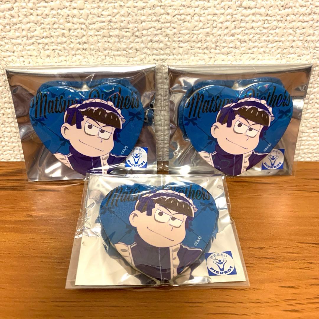 BLEACH ブレソル スクエア缶バッジ 黒崎一護 3点 未使用品