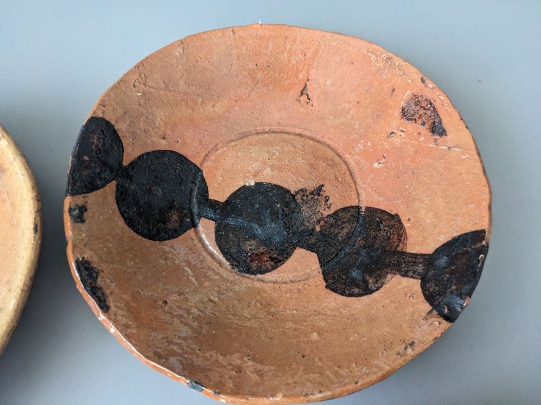 永楽善五郎　都をどり 団子皿　4枚 無傷