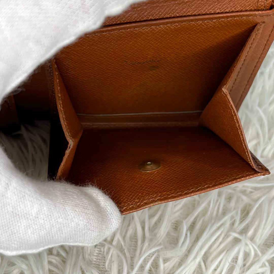 LOUIS VUITTON モノグラム　ポルトモネ・カルトクレディ・ビエ　財布