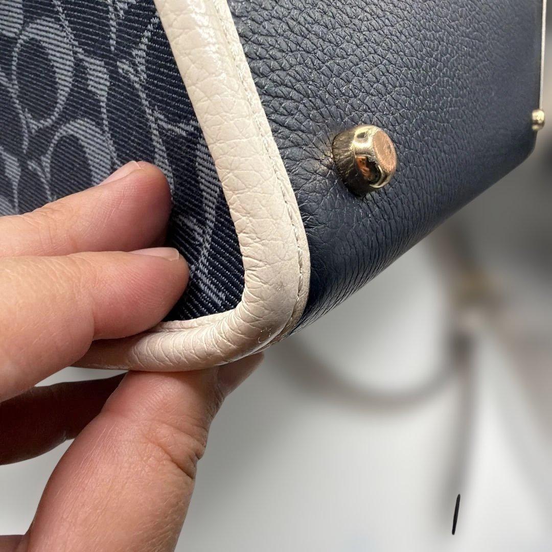 COACH デンプシー トート 22 シグネチャー　2way ショルダーバック