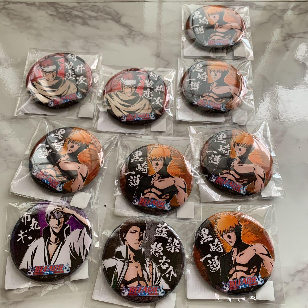 BLEACH 市丸ギン webくじ 缶バッジ 42個セット 一番くじ BLEACH