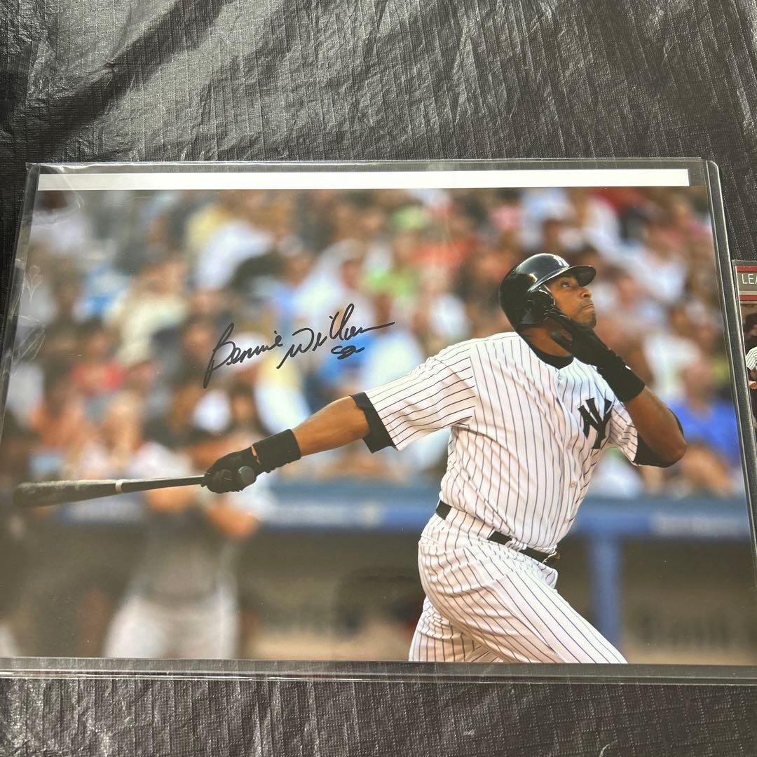 MLB NY ニューヨーク ヤンキース 2004年 直筆 サイン フォト 証明書