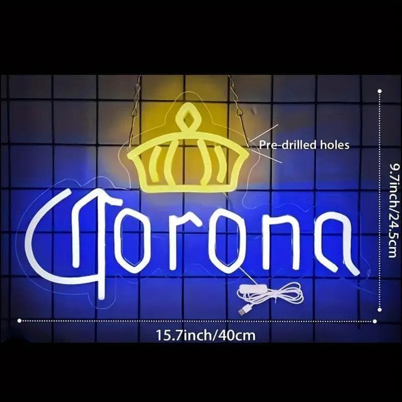 New】光る看板・ネオン祭り最安値セール 在庫限り安い❕ コロナビール