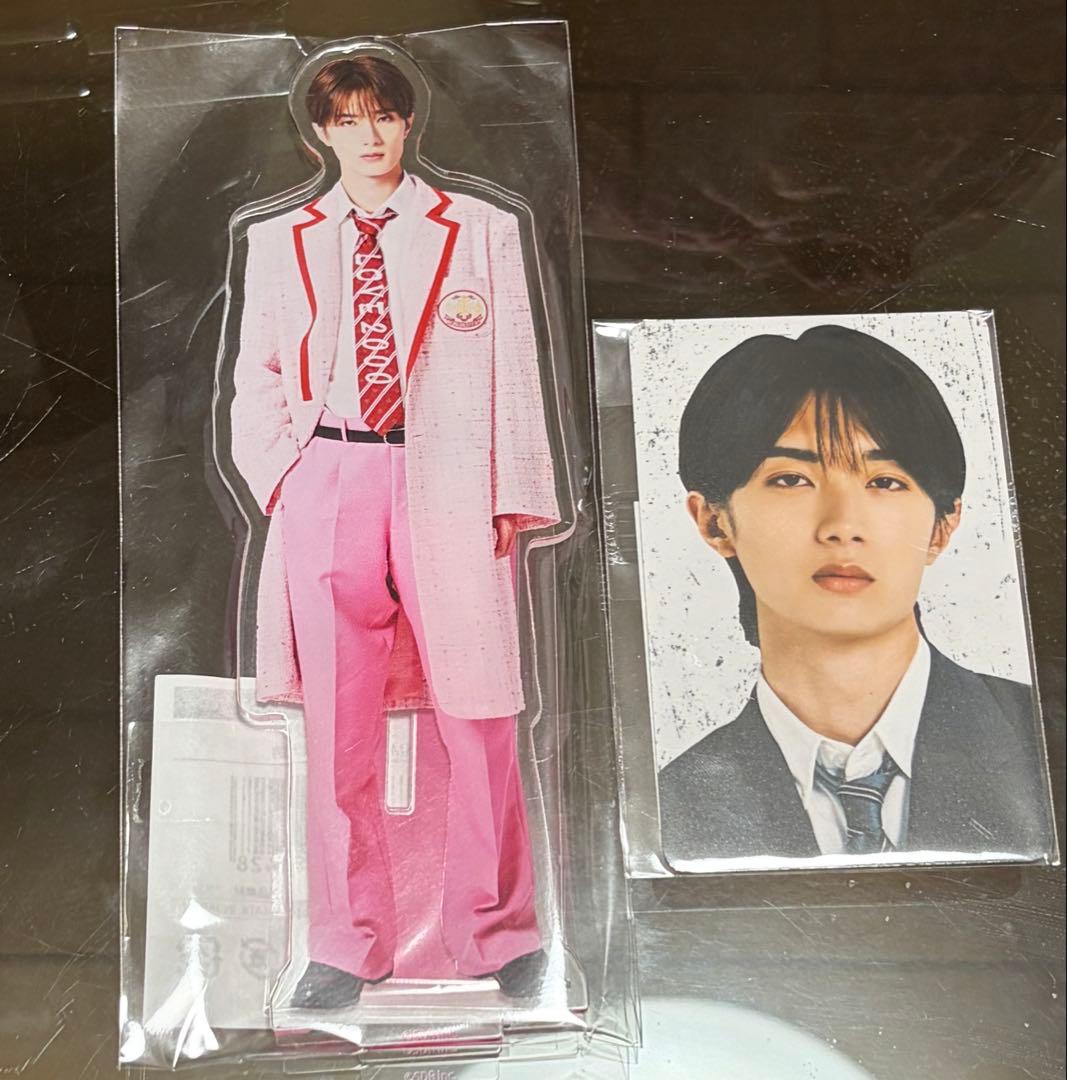 ⭐️2点セット純愛上等 山中柔太朗 M!LK アクスタ フォトカ トレカ