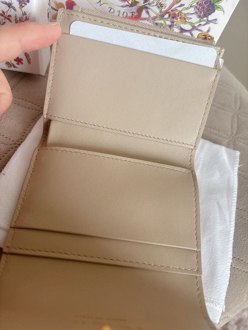 よーこ♡Dior Jolie Hibiscus 三つ折り財布