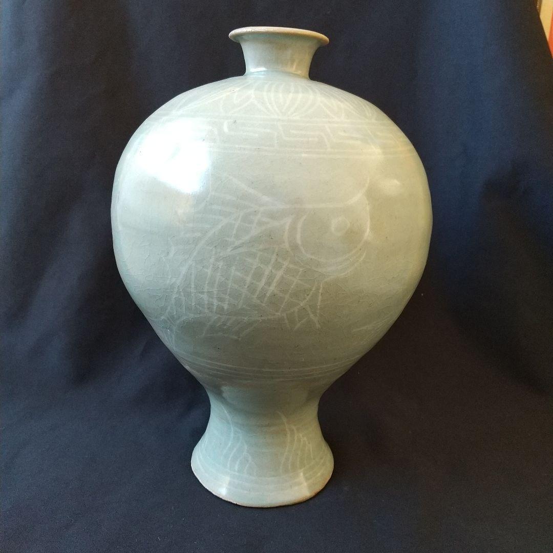 李朝 壺 古箱 箱書きあり 高麗 花瓶 骨董 茶道具の通販はau PAY