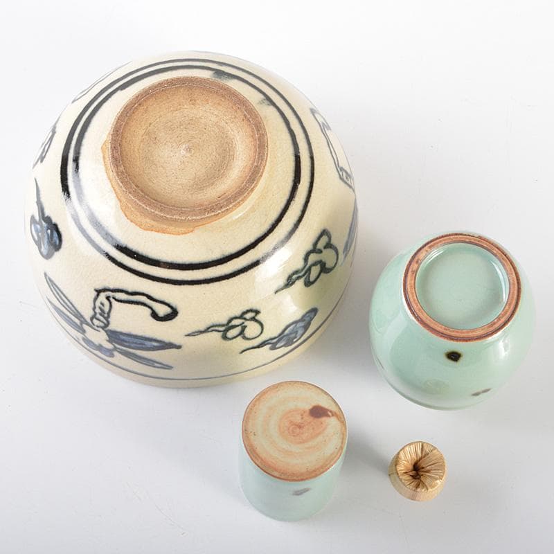 茶道具　漆塗　茶箱　茶碗　茶杓　棗など　八点　一式　V　R6455