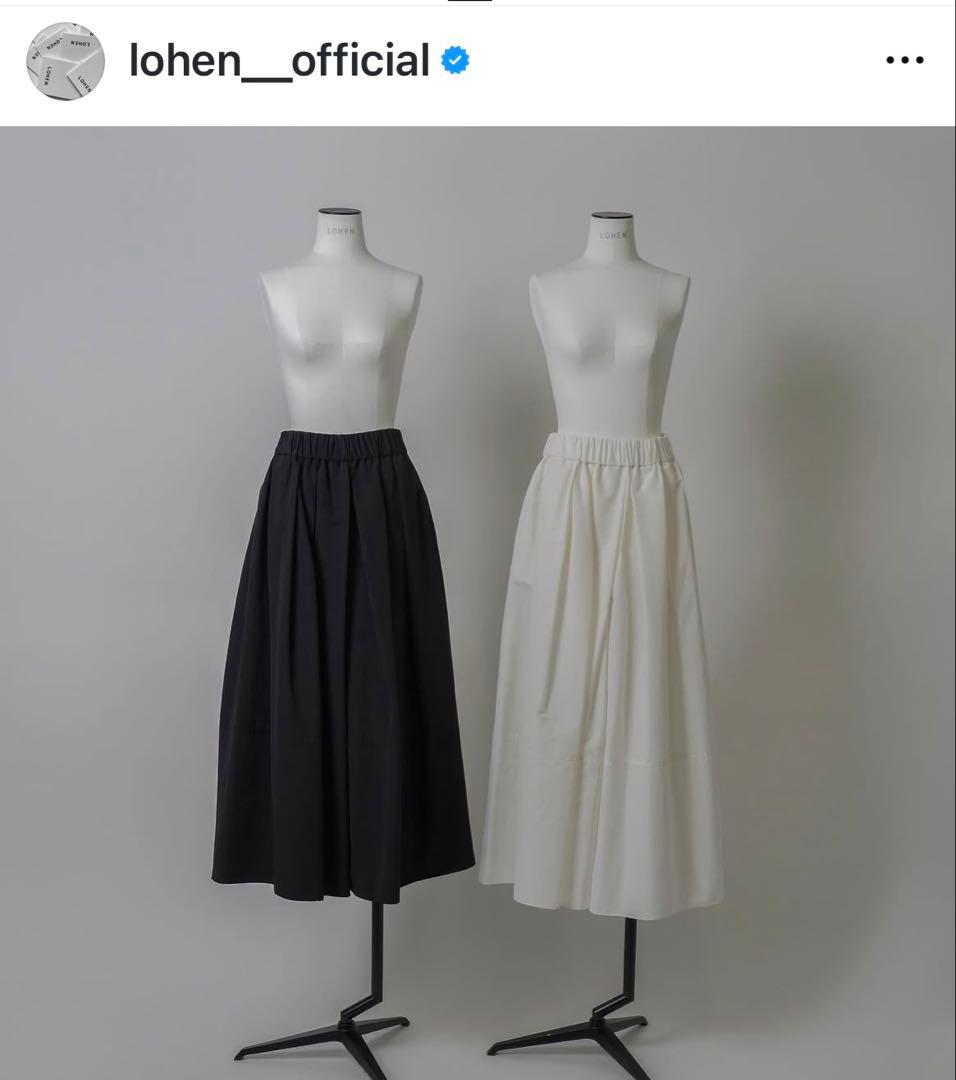 LOHEN スカートパンツ ホワイト F