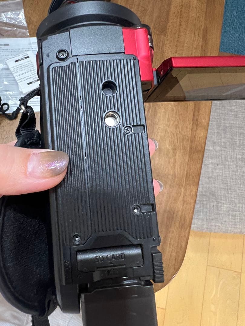 ジャンク品 Panasonic 4K ビデオカメラ HC-VX992MS-R