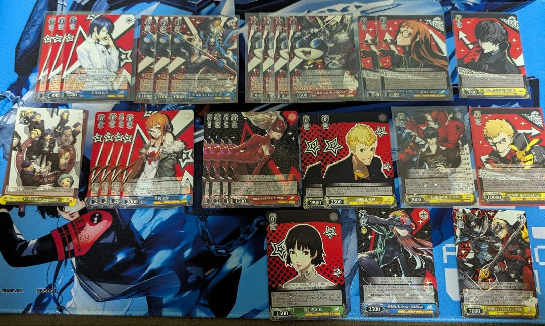 ヴァイスシュヴァルツ ペルソナ5 デッキ＋調整パーツ