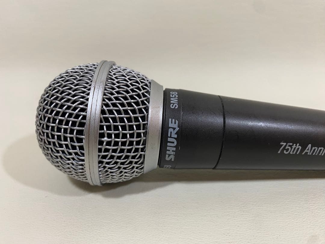 希少品SHURE SM58 75th Anniversary Edition