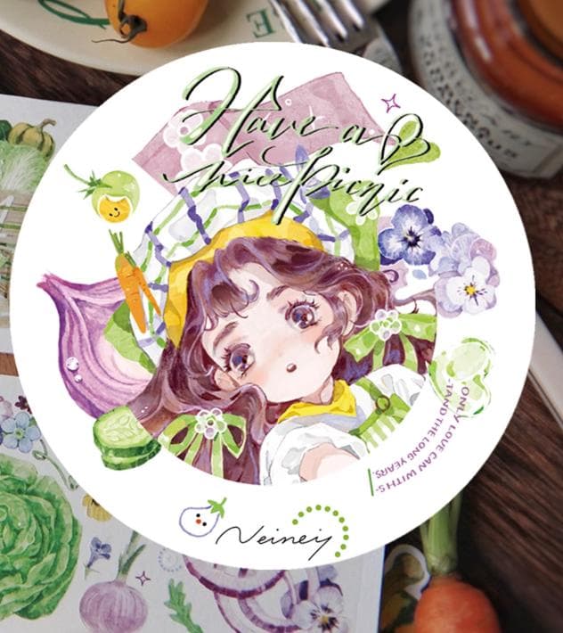 Neinei 4巻セット】人気 フルーツ&ベジタブルシリーズ