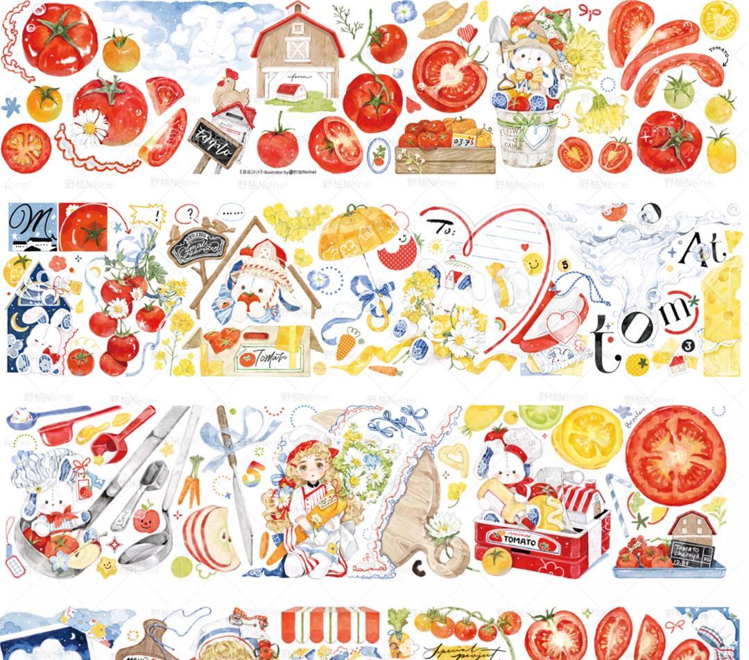 Neinei 4巻セット】人気 フルーツ&ベジタブルシリーズ