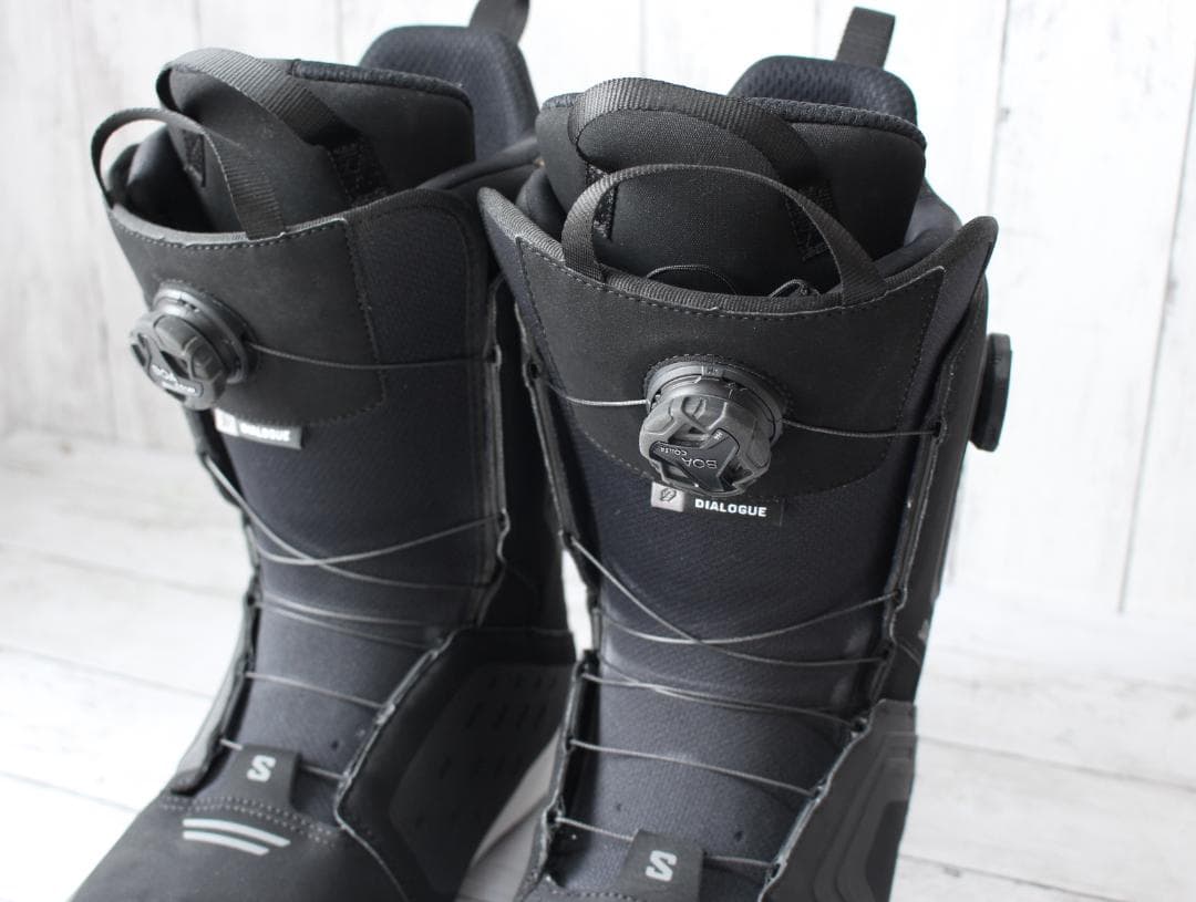 美品 サロモン DIALOGUE DUAL BOA WIDE 27.5cm