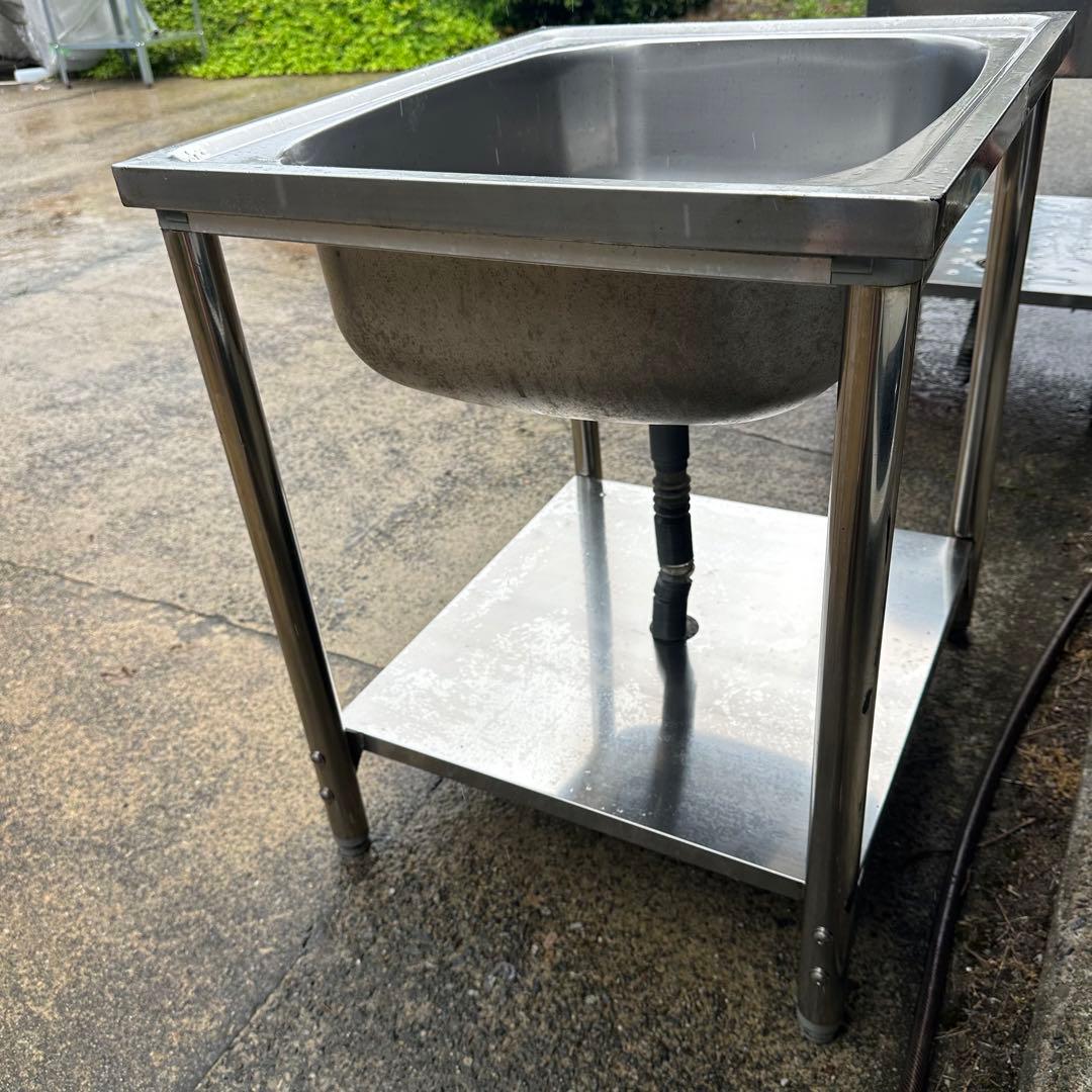 1槽シンク幅630mm×奥行550mm×高さ700mm/業務用/厨房機器/
