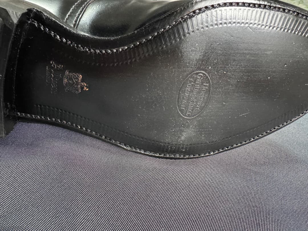 Alden オールデン 54331 Vチップ ブラック・コードバン　7D