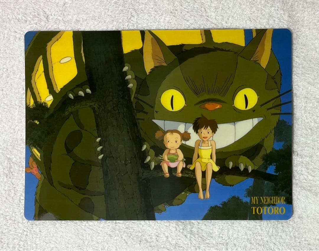 ジブリ　下敷きとペンケース　トトロ　ナウシカ　魔女の宅急便　ラピュタ