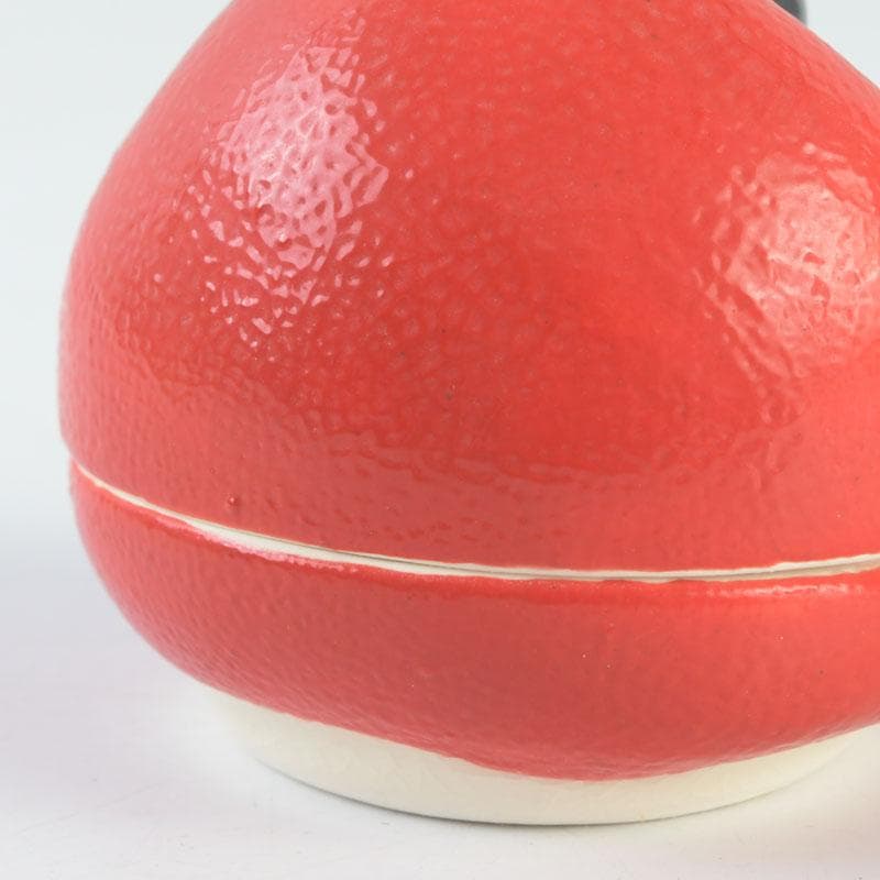 茶道具 萬古焼 加賀瑞山造 はじき猿 香合 共箱 V 9804