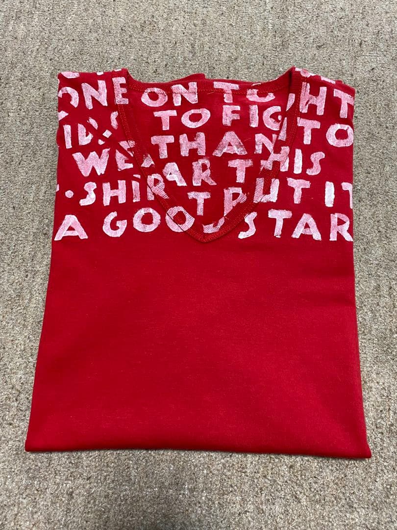 ☆極上‼️人気サイズ☆エイズ Tシャツ 赤×白 L 00SS ここのえタグ 初期