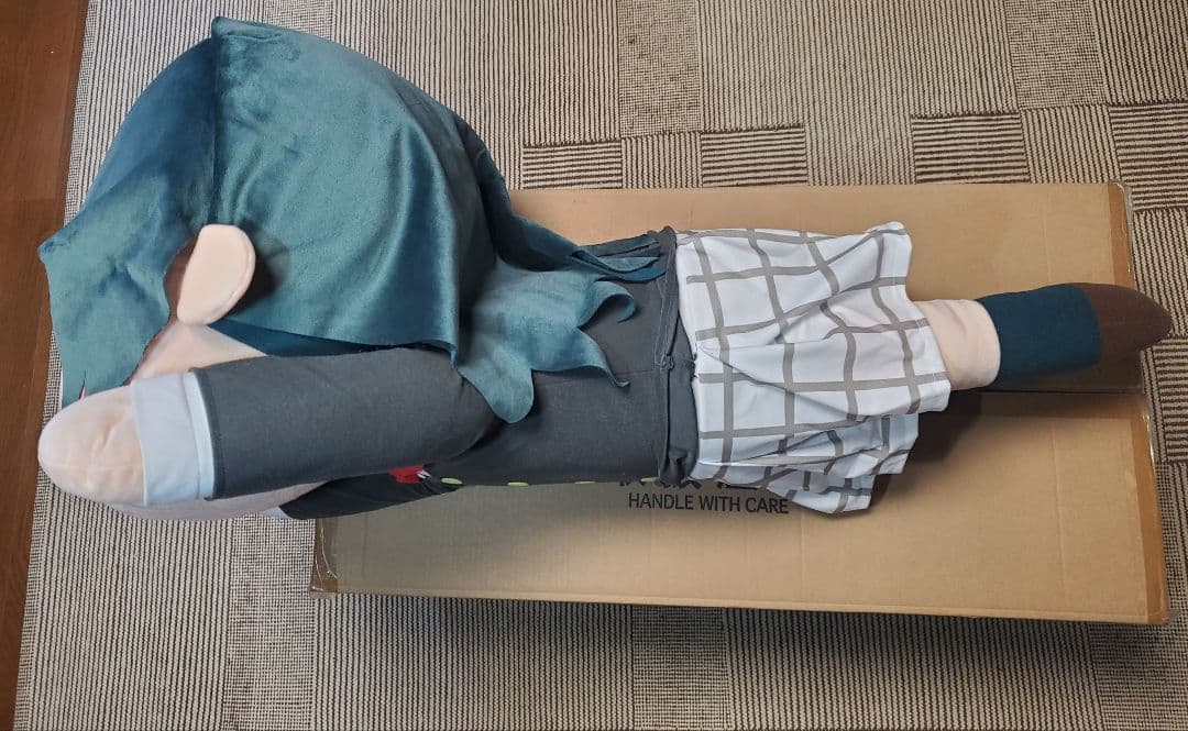 テラジャンボ　優木せつ菜ちゃん　ラブライブ！虹ヶ咲　寝そべりぬいぐるみ