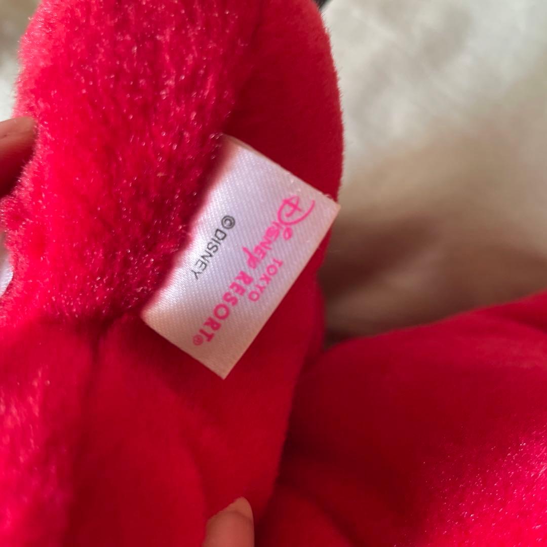 激レア！ 廃盤品 ディズニー 耳当て ミニー リボン イヤーマフ - メルカリ