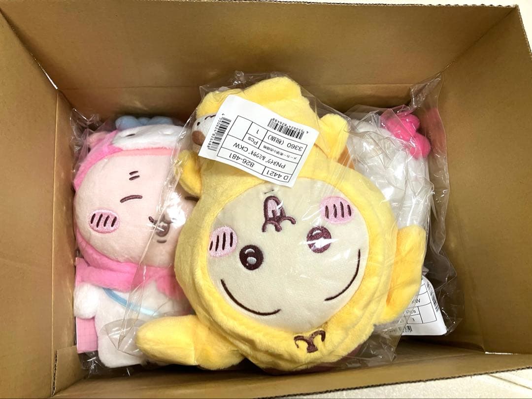 ちいかわ サンリオ コラボ ぬいぐるみ コンプリート ５種セット