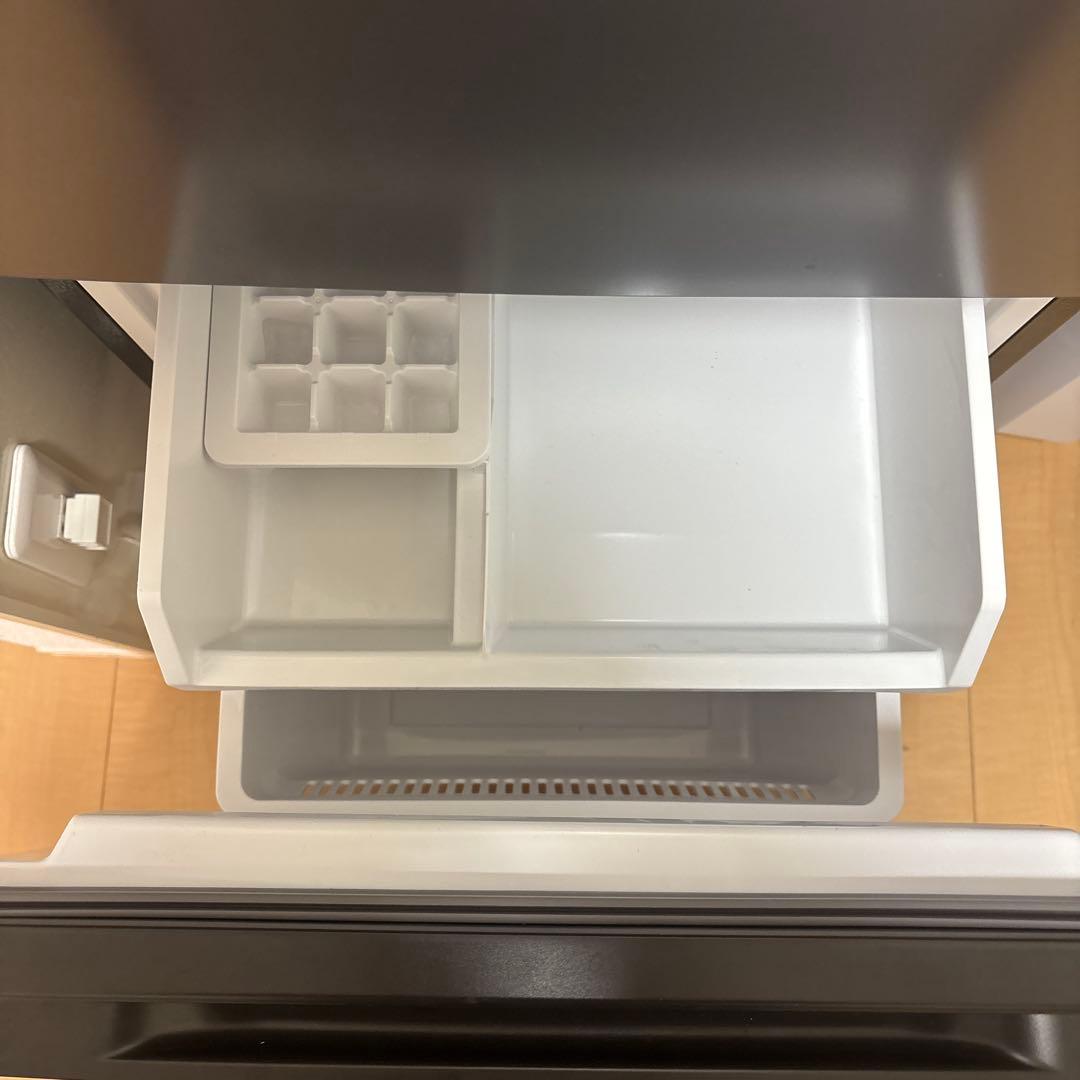 【1ヶ月のみ使用】AQUA AQR-14P(DS) 2ドア冷蔵庫 ダークシルバー