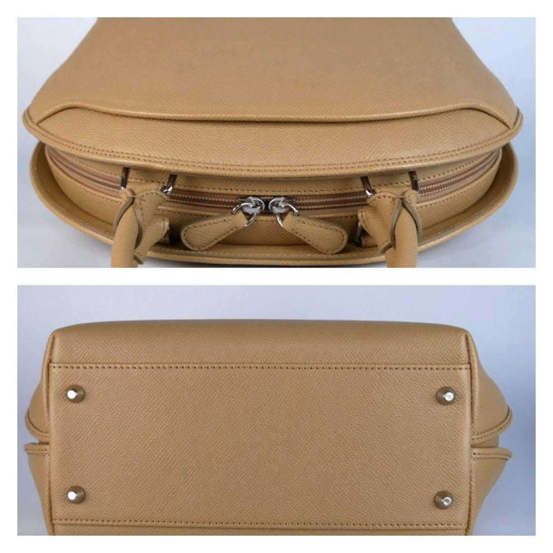 ✨新品未使用保管品✨ モラビト MORABITO　ディアンヌ　ベージュ シボ革