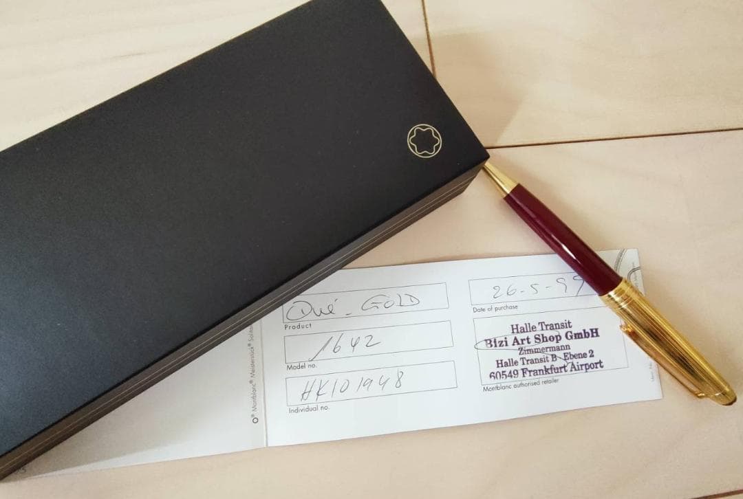 希少 モンブラン ボールペン マイスターシュテュック 1642 シルバー 925