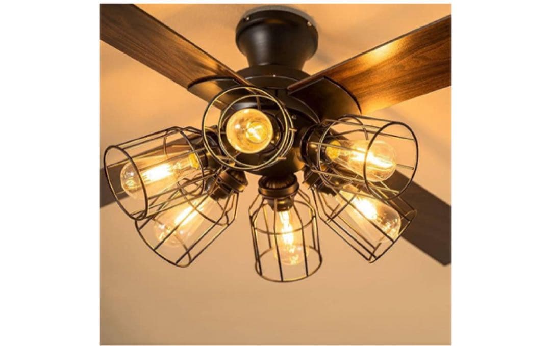 ☆インダストリアルシーリングファン 6灯付き