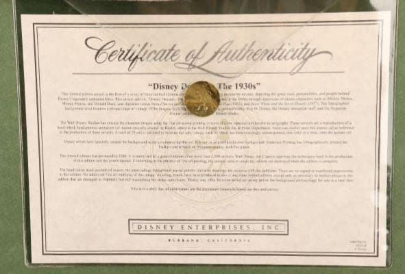 超 希少】ディズニー セル画 1930's オールスター