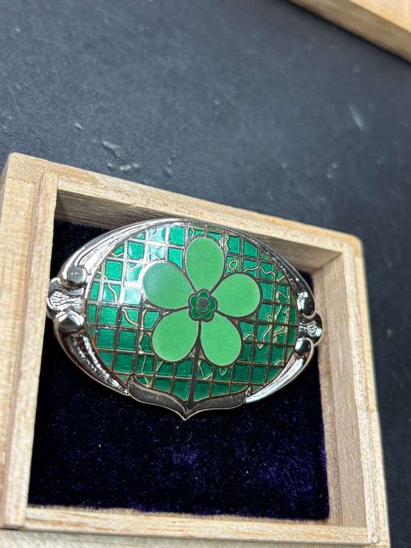 希少品】第11回 ICG 記念ブローチ 七宝 デフリンピック 未使用 東京