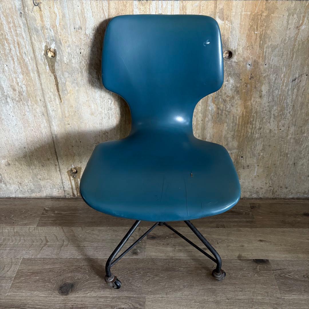 ヴィンテージ インダストリアル キャスターチェア ニッソー ハイモールド