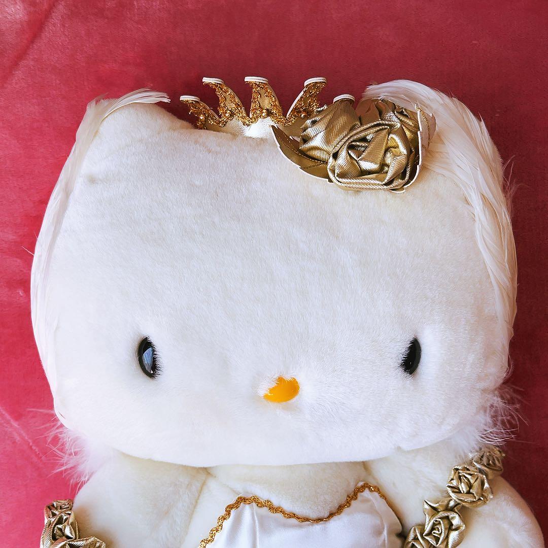 希少激レア　ハローキティ　ぬいぐるみ　バレエ　羽　レトロ　当時品　サンリオ