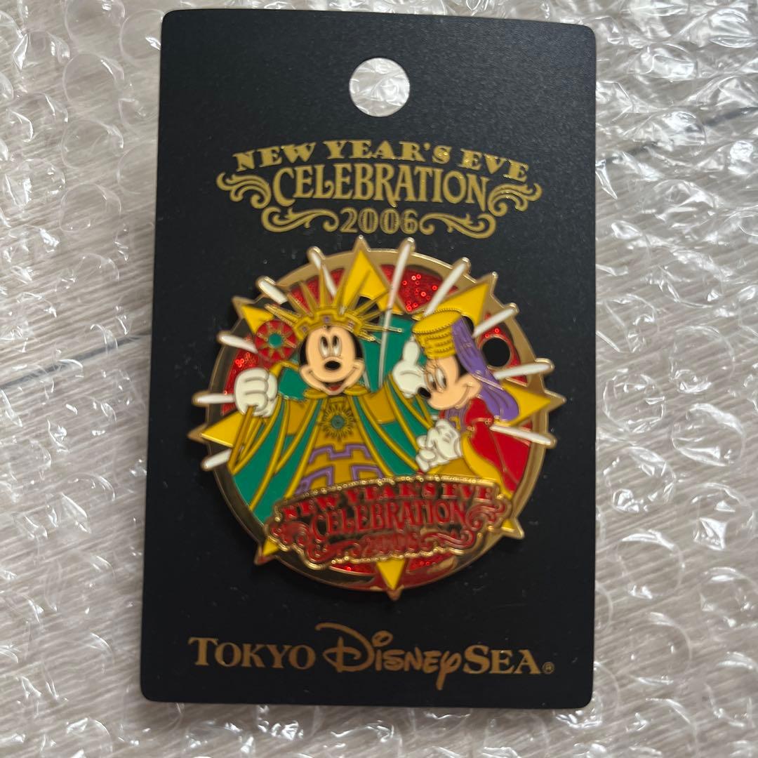 東京ディズニーシー ピンバッジ 2006年 カウントダウン セレブ