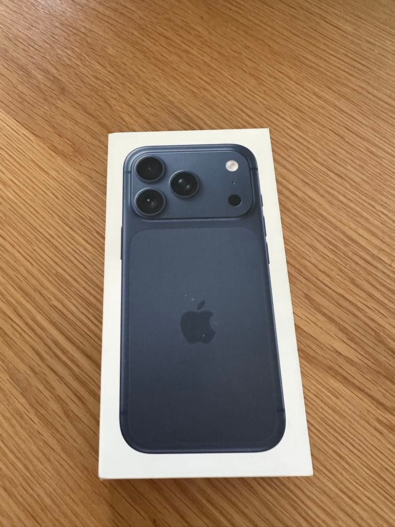 海外版 物理SIM iPhone 17 Pro Deep Blue 512GB